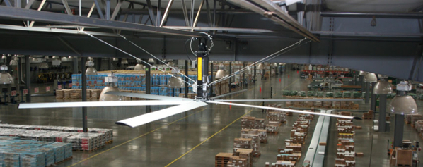 6 Things You Should Know About How HVLS Fans Function in a Logistics Facility