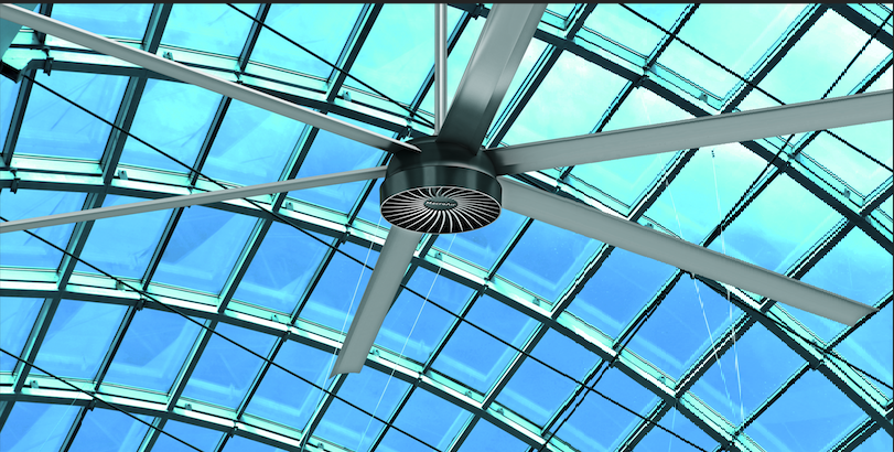 Large ceiling fan sizes